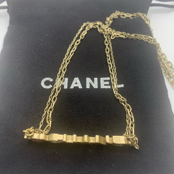 Authentic “I ❤️ Chanel” Gold Plated Chain - Authenticated - Picture 5 of 13